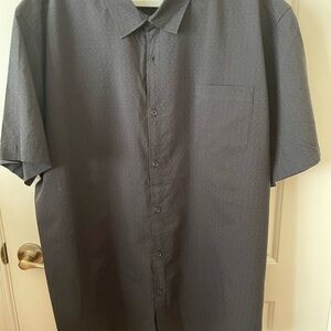 Johnny Bigg Black Casual Button Down Shirt with Classic Fit 3XL